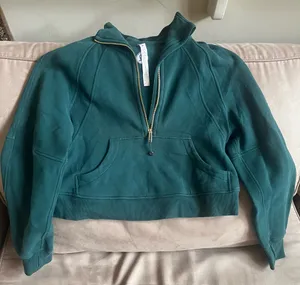 Green Scuba Lululemon Half-Zip thumbnail 1