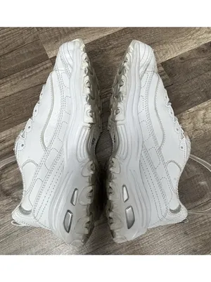 Skechers D'Lites Fresh Start Womens Shoes Size 7.5 Extra Wide White 11931EW thumbnail 7