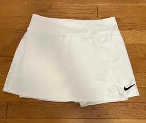 Nike White Tennis Skirt thumbnail 1