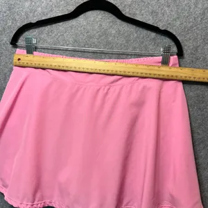 Olivia Sport Pink Skort Size L Athletic Tennis Skirt‎ Shorts Y2K Activewear thumbnail 2