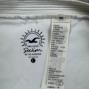Hollister Swim Bottoms Women's Large White thumbnail 2