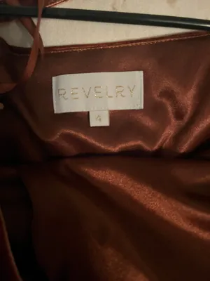 Revelry Dress Orange Size 4 thumbnail 6