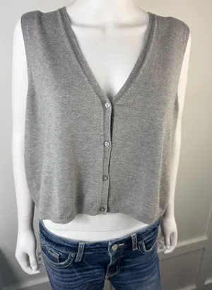 Cute Vest Size L/XL Gray Size L thumbnail 1