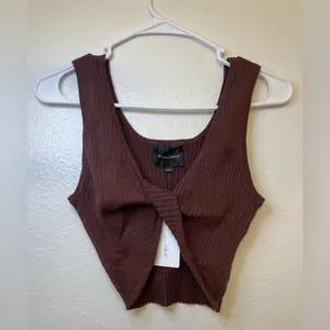 Line & Dot NWT Women’s Brown Celia Set Skirt and Top‎ Size L thumbnail 4