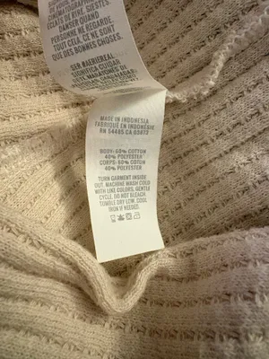 Aerie Button-Up Waffle Knit Long Sleeve thumbnail 6