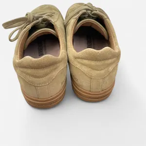 Birkenstock Bend Low Suede Lace Up Sneakers in Faded Khaki Size 39 US 8 Narrow thumbnail 7