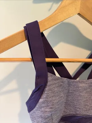 Lululemon 4 Chaturanga Concord Grape Athletic Activewear Tank Top thumbnail 4