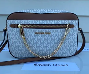 Michael Kors Jet set Large Zip Chain Crossbody - Vanilla thumbnail 2