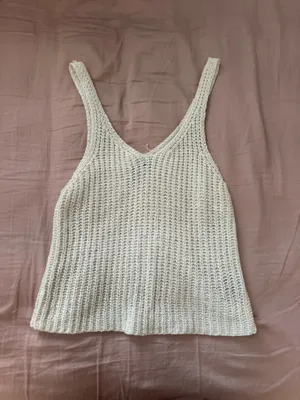 Crochet Top White thumbnail 2
