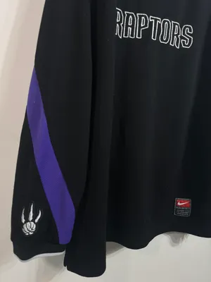 Vintage Toronto Raptors Embroidered Pullover Deadstock Sweatshirt NBA size Medium thumbnail 5