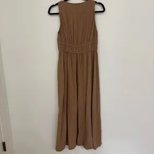 ZARA Tan Maxi Dress Women’s Size Medium thumbnail 3