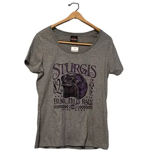 2022‎ Sturgis 82nd Anniversary HARLEY-DAVIDSON Lightweight T-Shirt NWT thumbnail 3