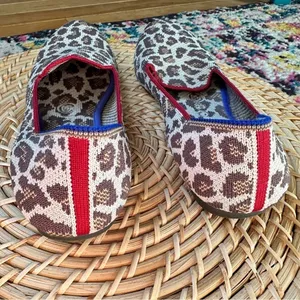 Rothy’s Mocha Spot Loafers Retired Size 6 Womens Brown Tan thumbnail 5