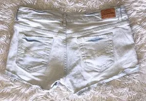 Low Rise Jean Shorts  thumbnail 2