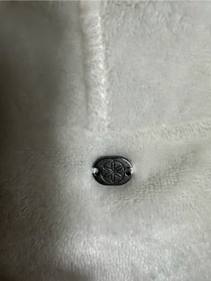N243. Gaiam Fleece Soft Cream Funnel Neck Women's Sweater thumbnail 3