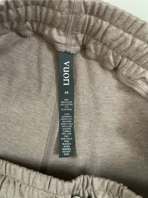 Vuori Performance Jogger Cozy Drawstring Pants Heather Dusty Pink Size XS thumbnail 7