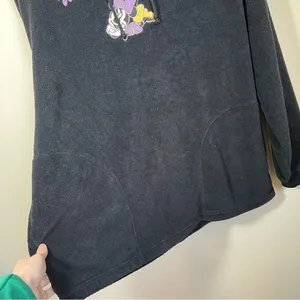 ✨ Vintage‎ Disney Black Minnie Mouse Walt Disney World Terry Sweatshirt Large thumbnail 8