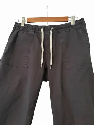 Vuori Vintage Ripstop Pant •Women XS• Grey‎ Pull On Outdoor Everyday VW450 thumbnail 4