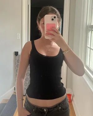 Brandy Melville Lace Tank Top thumbnail 2