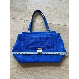 Kate Spade blue pebble‎ leather Tote Bag thumbnail 12