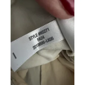 Madewell Pants Women's 8 Slouchy Straight Drapey Twill Muted Stone New #CCC9-9 thumbnail 7