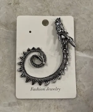 Dragon ear cuff Silver thumbnail 2