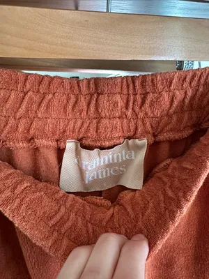 Araminta James Terry Classic Matching Set Rust S Top Shorts thumbnail 8