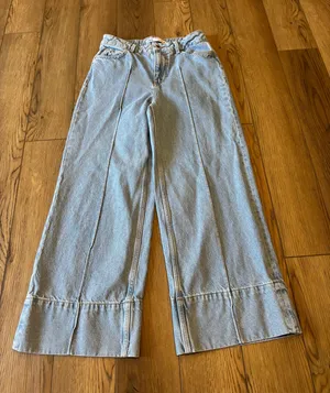 ZARA wide leg jeans  thumbnail 1