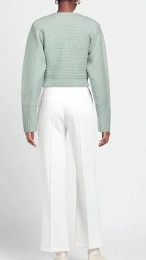 Women's Size Small Mint Green Sweater thumbnail 2