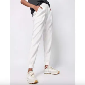 Faherty Size S Small Arlie Day Pant Joggers White Linen Blend thumbnail 16