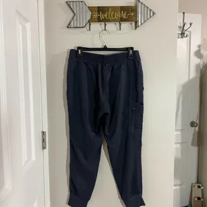 Grey’s Anatomy Women’s Scrubs Navy Blue Jogger Pants Size Medium Petite thumbnail 7