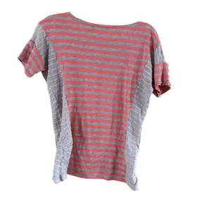 Miss Me Peach Gray Blouse Medium thumbnail 9