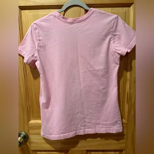 Disney Collection Pink Winnie Pooh & piglet Short Sleeve Tee womens M thumbnail 2