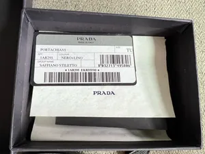 Prada stiletto key chain bag charm thumbnail 7