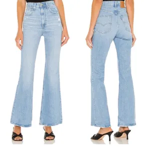 Levi’s Premium Denim 70s High Flare Boho Western Coastal Cowgirl Hippie Jeans 29 thumbnail 2
