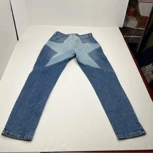 Revice Star Butt‎ Two Toned Blue Denim Skinny Seamed Jean Womens Size 28 thumbnail 2