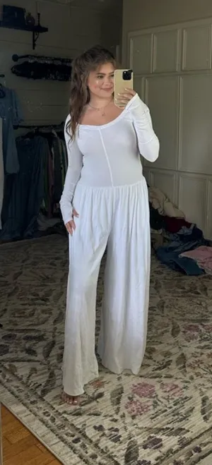 Free people Hot Shot Wide-Leg jumpsuit thumbnail 1