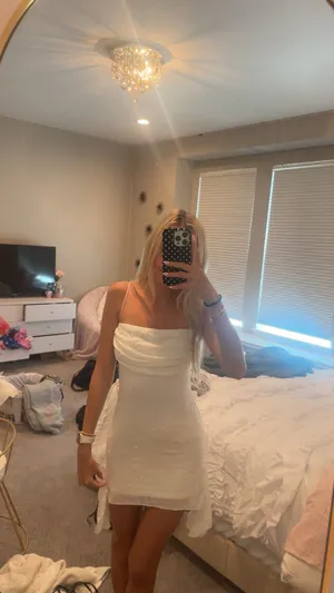 Peppermayo White Mini Dress thumbnail 2