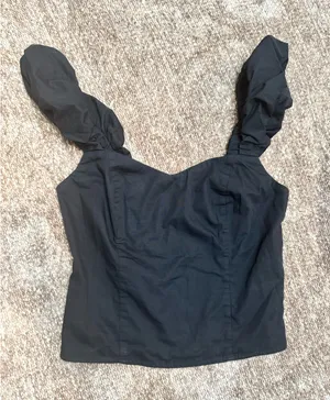 Abercrombie Puff Sleeve Tank Top thumbnail 1