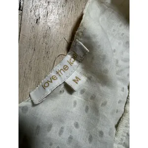 Love The Label White Eyelet Ruffle Tiered Mini Dress thumbnail 3
