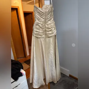 Mary’s Couture Gold Maxi Dress thumbnail 2