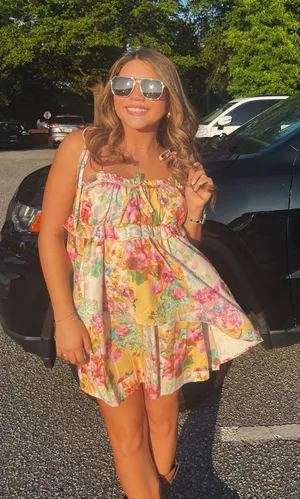 Juniper yellow dress Size XS thumbnail 1