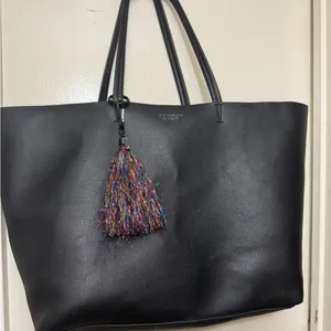 Victoria's Secret Black Tote Bag‎ thumbnail 1