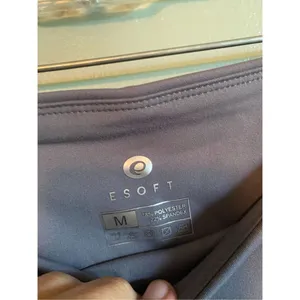 ESOFT Wide Leg Pants High-Waisted Yoga Work Dress Pants Pockets M NWOT thumbnail 6