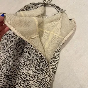 American Eagle leopard print mini dress grunge goth animal print S thumbnail 7