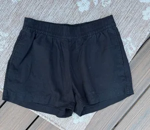 Old Navy Black Women's Athletic Shorts with Elastic Waist thumbnail 1