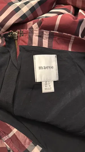 Anthropologie Maeve Drop Waist Taffeta Maxi Skirt Size 2 thumbnail 4