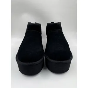 UGG Classic Ultra Mini Platform Women's Ankle Boots - Color Black Size 8 New thumbnail 2