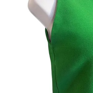 HOUSE OF HARLOW 1960‎ Kelly Green Mock Neck Ribbed Knit Top NWOT Size Small thumbnail 4