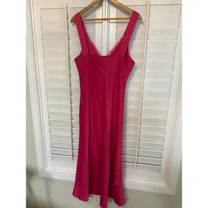 WAYF Pink Midi Dress Size‎ Large thumbnail 2
